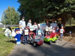 Барышские автоинспекторы организовали практический всеобучь для воспитанников детского сада